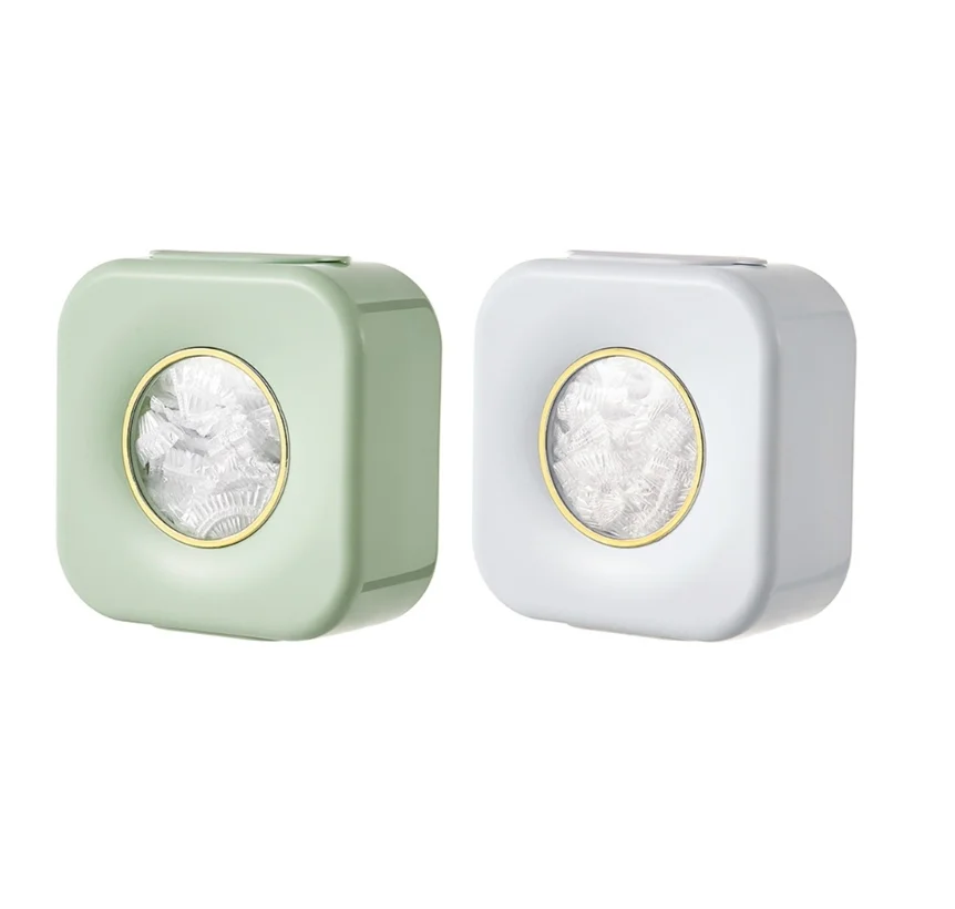 

Wall-hung Disposable Plastic Wrap Storage Box Household Kitchen Garbage Bag Storage Rack Bathroom Shower Hat Storage Box