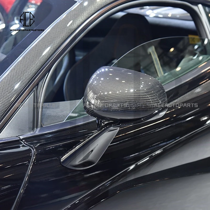 Сухая крышка бокового зеркала из углеродного волокна для McLaren 540C 570S 570GT 600LT 720S