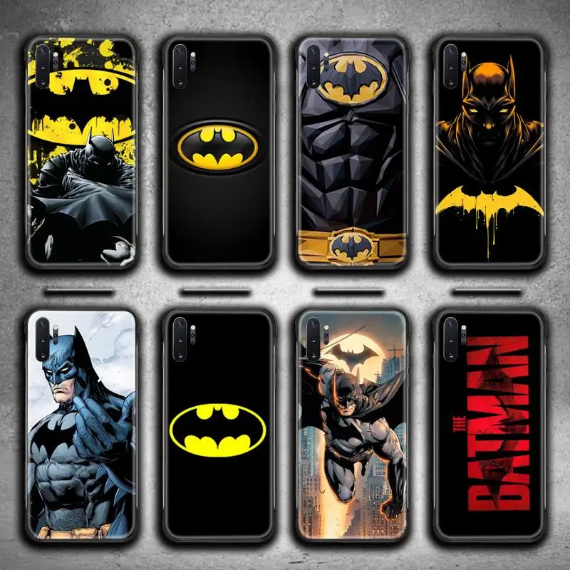 

BANDAI Batman super hero Phone Case For Samsung Galaxy Note20 ultra 7 8 9 10 Plus lite M51 M21 M31S J8 2018 Prime