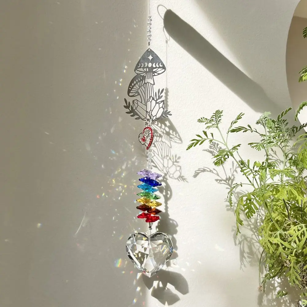 Гриб/дерево Рождественский лось колокольчики садовые хрустальные подвеска на