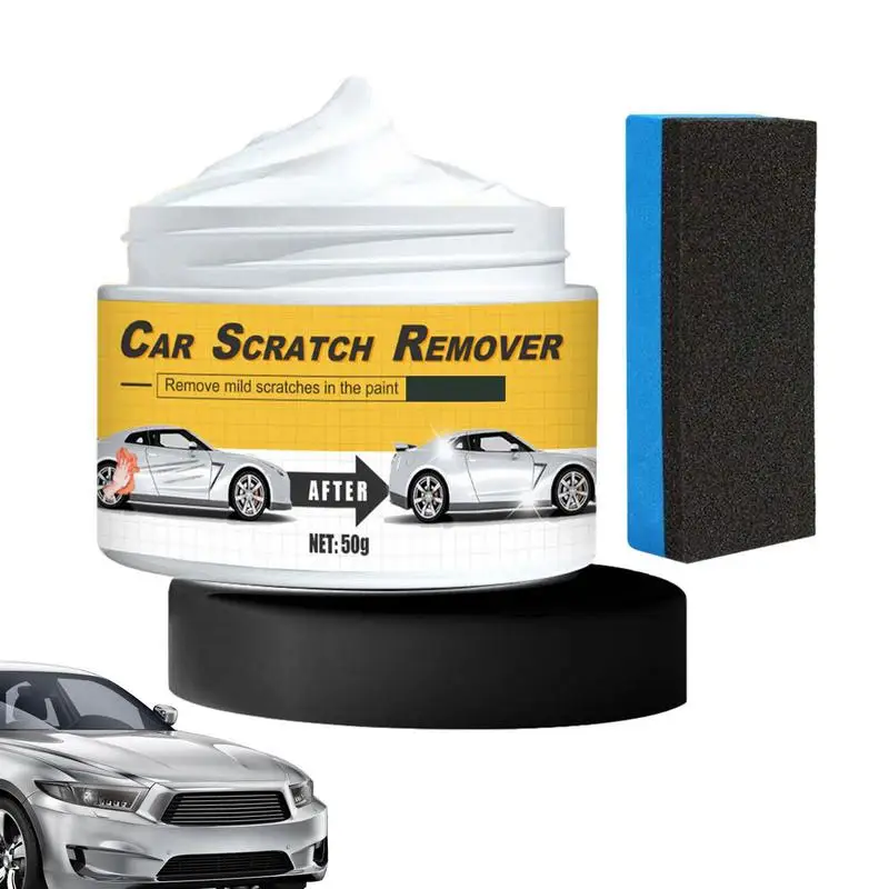 

50G Scratch Repair Wax For Car Scratch Remover Paste Nursing Cream Car Wax Removes Deep Scratches And Stains Restores Shine