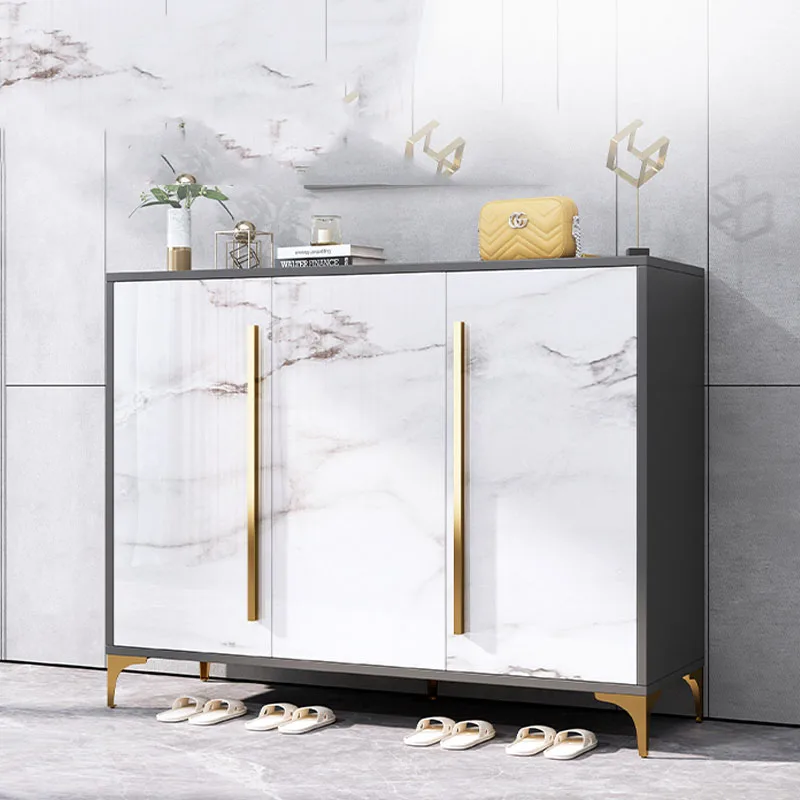 

Metal Shelf Shoe Cabinets Living Room Detachable Rack Vertical Shoe Cabinets Entrance Mueble Zapatero Home Furniture WW50SC