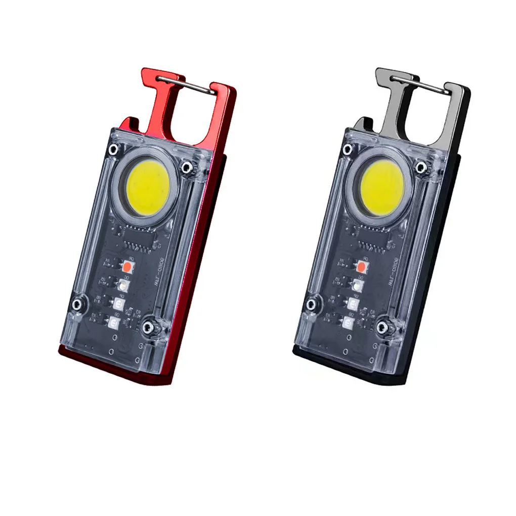

2/3/5 Keychain Lamp Rechargeable Replacement 300mAh Hiking Light Bottle Opener
