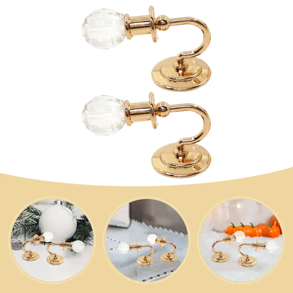 

Dollhouse Wall Light Mini Wall Tiny Wall Lamp Small Miniature Lights Luminous