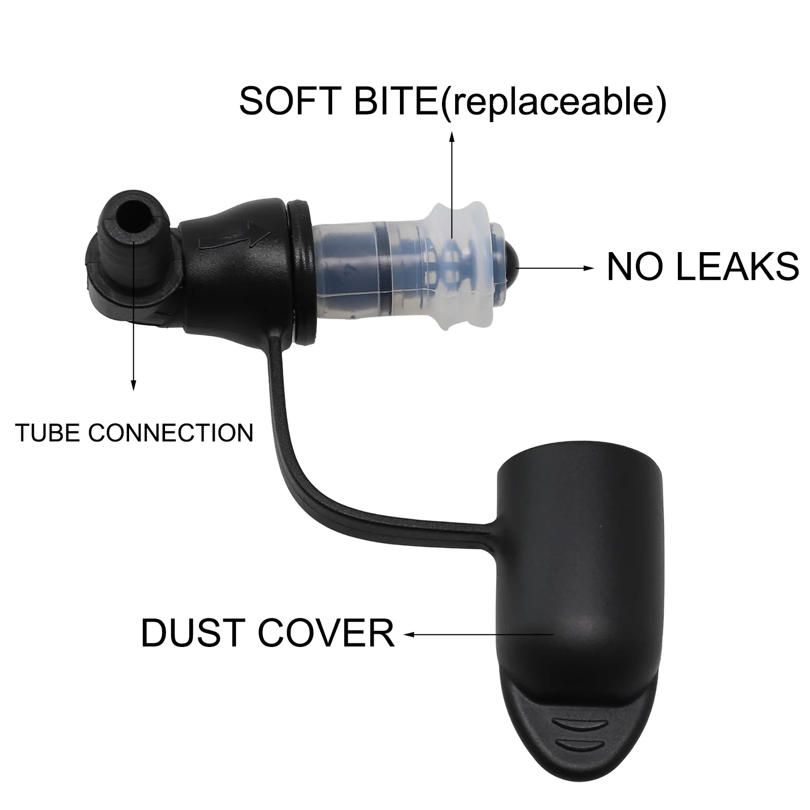 

Adjustable Hose Nozzle With Cover High Quality TPU Hose For Camping Hiking Cycling And Other Outdoor Activities
