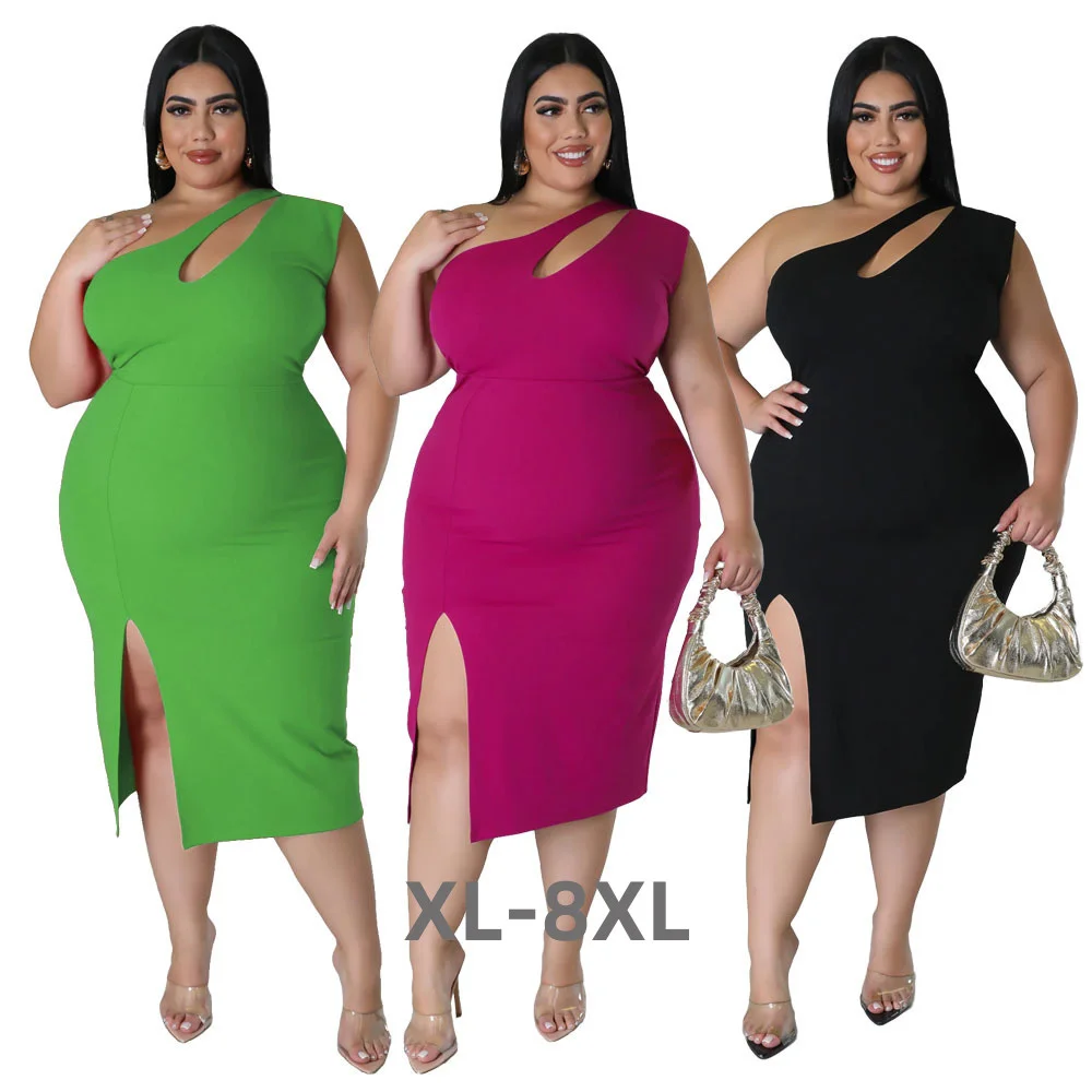 Рисунок 2 - Женское платье с разрезом сбоку