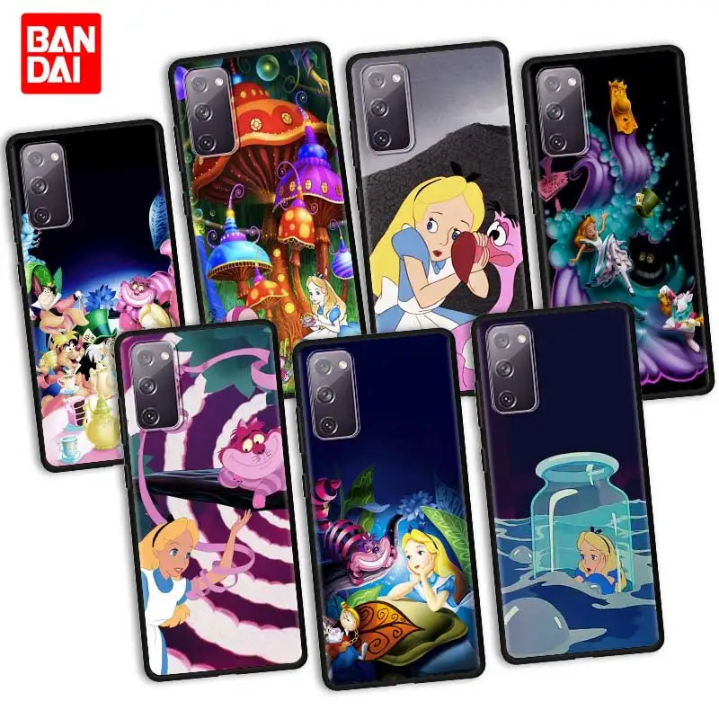 Чехол для телефона с котом Алисы в стране чудес Samsung Galaxy S20 FE S21 S10 S9 Plus Ultra 5G S20fe S21fe