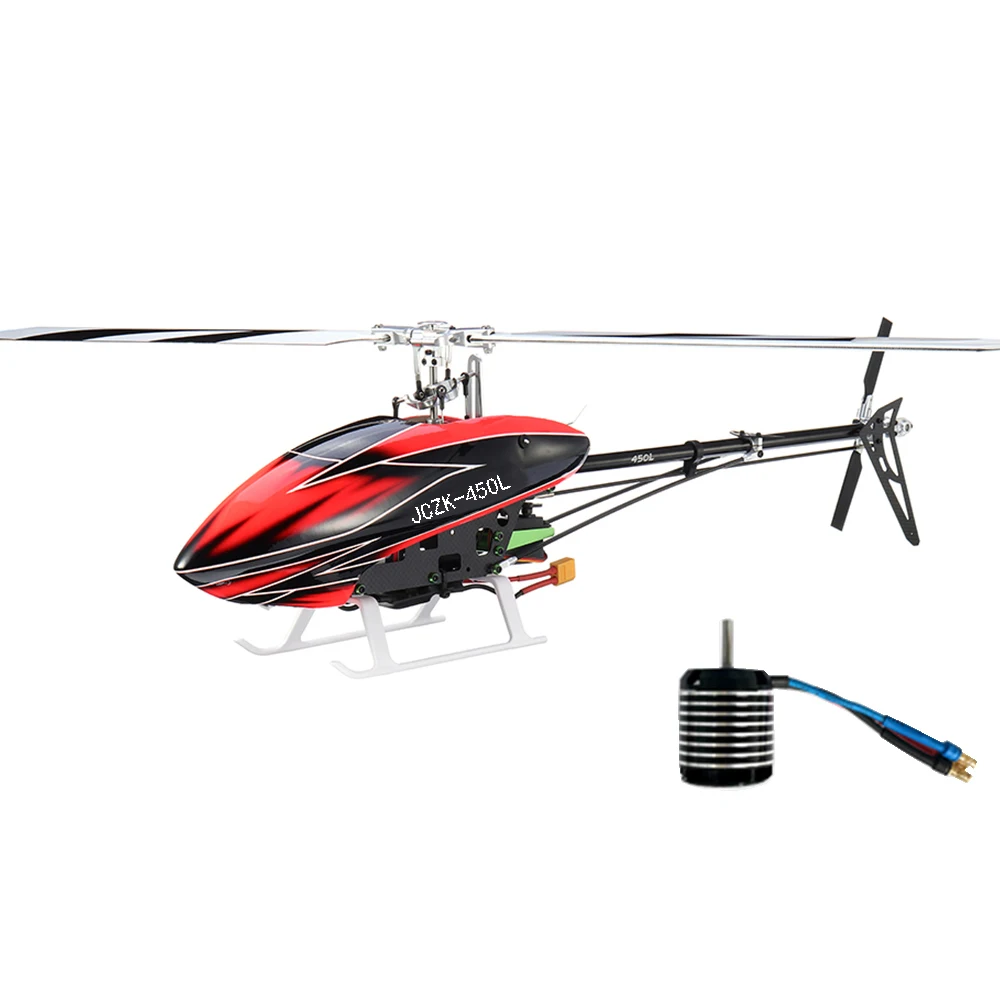 

JCZK ASSAULT 450L DFC 6CH 3D Flybarless RC Helicopter Kit With Brushless Motor