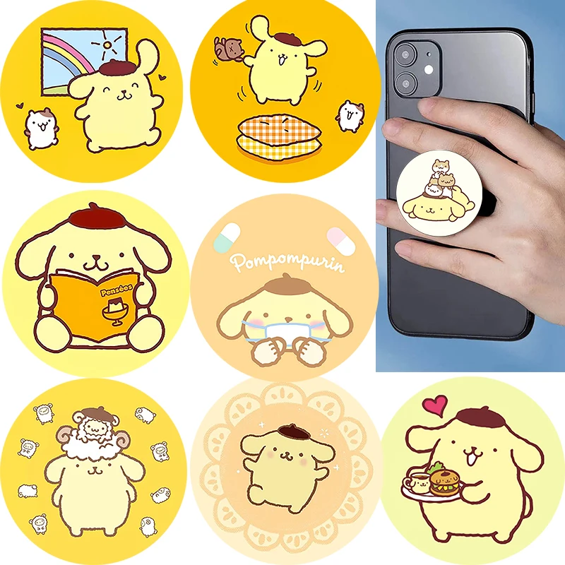 

Purin Sanrio Popular Phone Socket Folding Phone Holder Stand Phones Grip Mobile Phone Accessories Soporte Movil For Apple iPhone