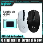 Оригинальная Беспроводная игровая мышь Logitech G304G305, компьютерная геймерская мышь Hero SSensor RGB Usb для ноутбука, механическая кнопка