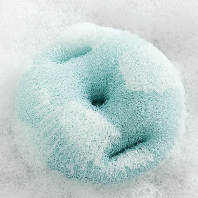 

New Super Soft and Cute Rubbing Back Mud Bath Brush Japanese Bath Ball Cleaning Massage Brush Bath Flower Bathroom Accessories