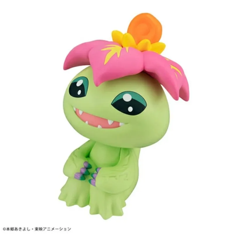 Фото Набор MegaHouse Look Up Digimon Tentomon и Palmon с эксклюзивной подушкой с цифровым рисунком яйца, подлинная коллекционная фигурка аниме №3