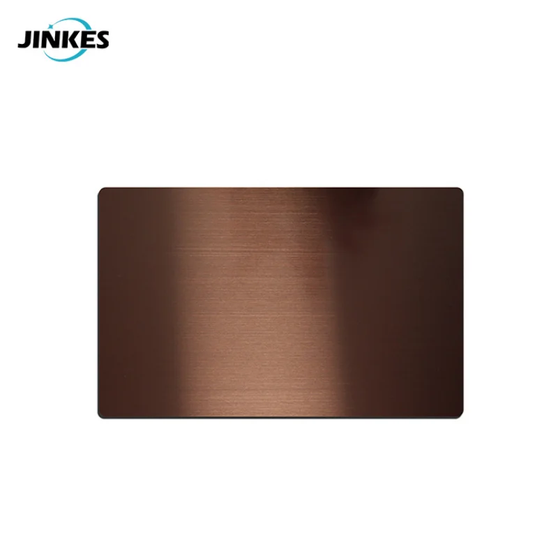 Под заказ линия волос 201 304 с защитой от отпечатков пальцев № 4 блестящая для из