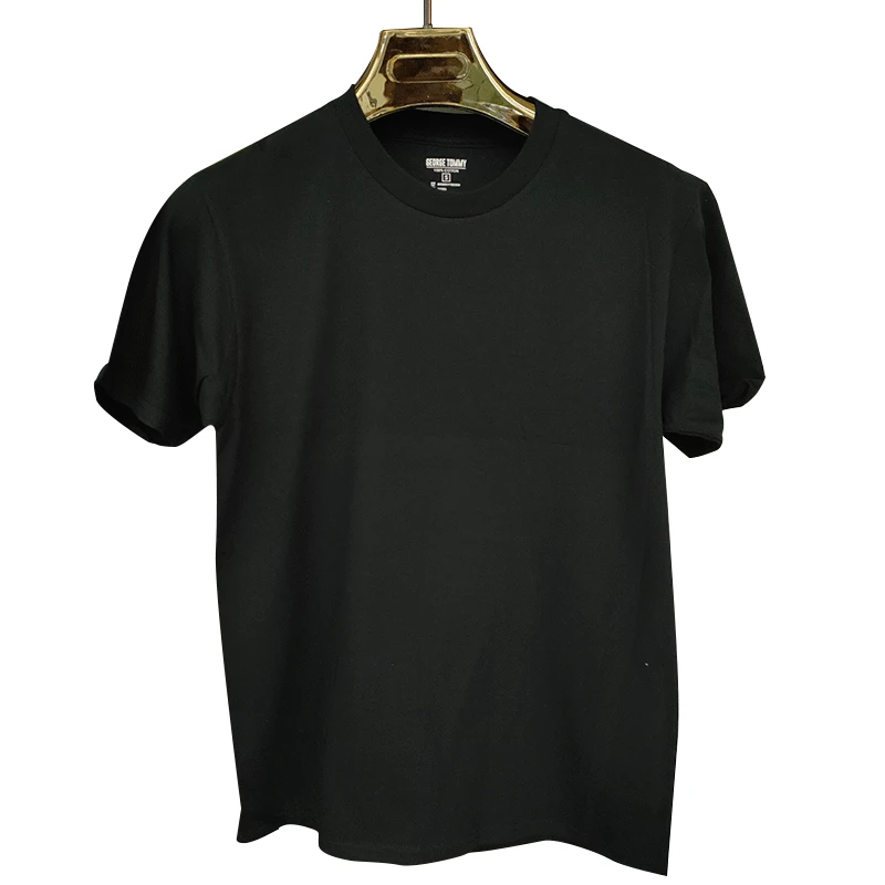 

Cotton short sleeve T-shirt women's black New 2021 summer loose student