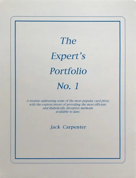 

2022 Experts Portfolio by Jack Carpenter1-2 - Magic Tricks