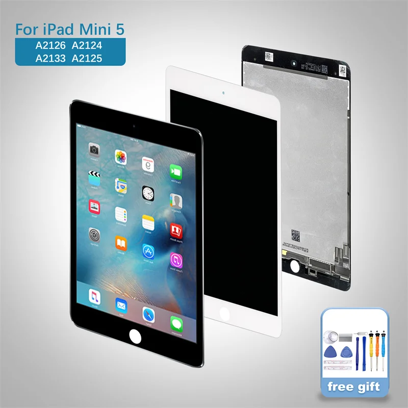 

For Apple iPad mini 5 Mini5 2019 A2126 A2124 A2133 A2125 LCD Display Touch Screen Digitizer Panel Assembly Replacement Part