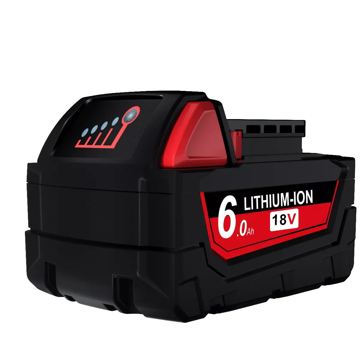 

2023NEW Powtree Battery for Milwaukee M18 9.0/6.0Ah 18V 48-11-1815 M18B2 M18B4 M18BX Rechargeable Li-ion Battery Cordless Power
