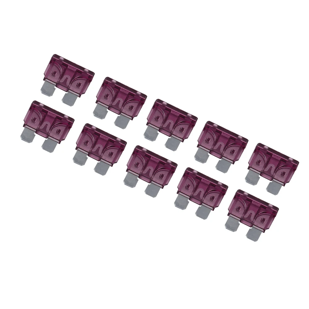 

Durable Useful Fuse High Quality Vehicle Flat Fuse ATO Accessories Flat Plug Replacement 100% Brand New 10PCS 40A