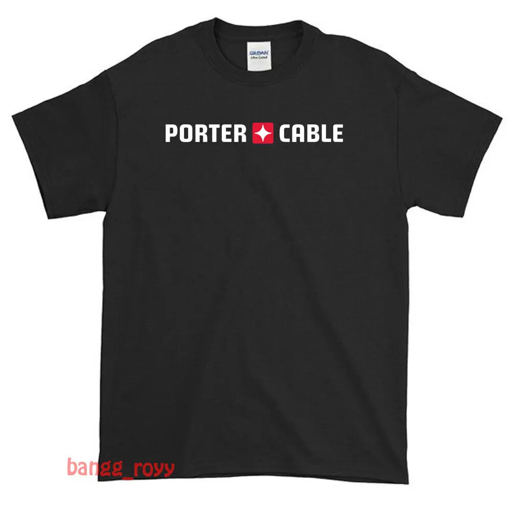 

New Shirt Porter-Cable power tools T-shirt Logo Youth Cloth S-3XL