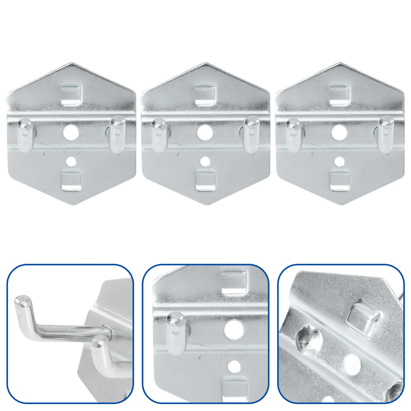 

12 шт. крючок для инструмента, сверхмощный портативный крючок для гаража, подвесной крючок, подвесные инструменты, крючки, крючки для отверст...