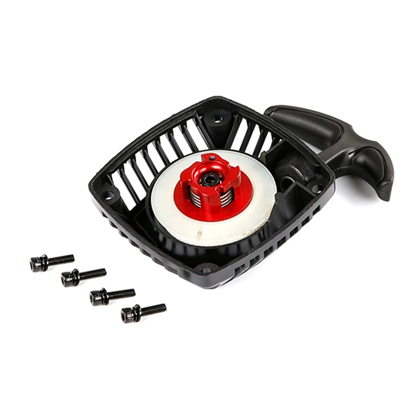 

Easy Pull Starter Set 23/26/29/30.5CC Engine For 1/5 HPI ROFUN ROVAN KM BAJA LOSI 5IVE T RC CAR PARTS