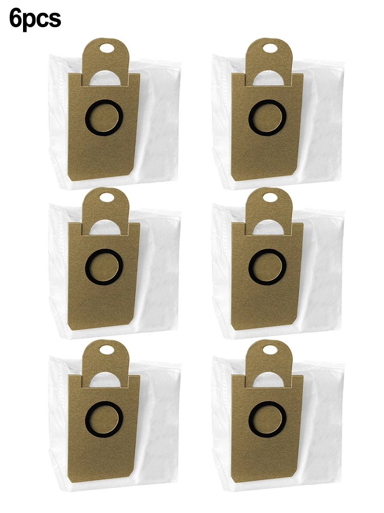 

6pcs Dust Bags For LIECTROUX M200 Robot Vacuum Cleaner Accessories Household Supplies Cleaning Tools Spare Parts Garden