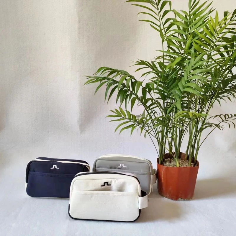 Women's Small Handbag Golf Clutch Nylon Waterproof Lightweight Purse Multi-Function Small Ball Bag