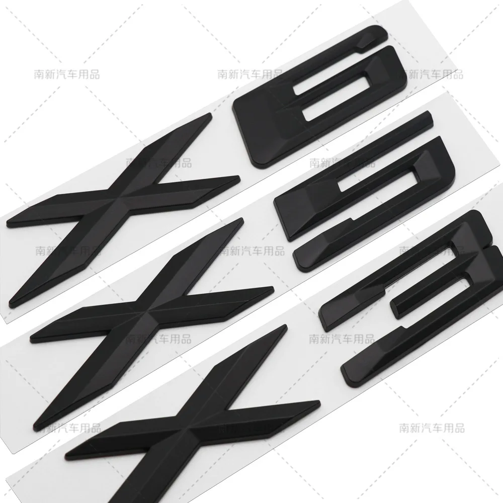 1. Матовый чехол из АБС-пластика с логотипом Lambang Mobil задний багажник для BMW X1 E84 F48 X3