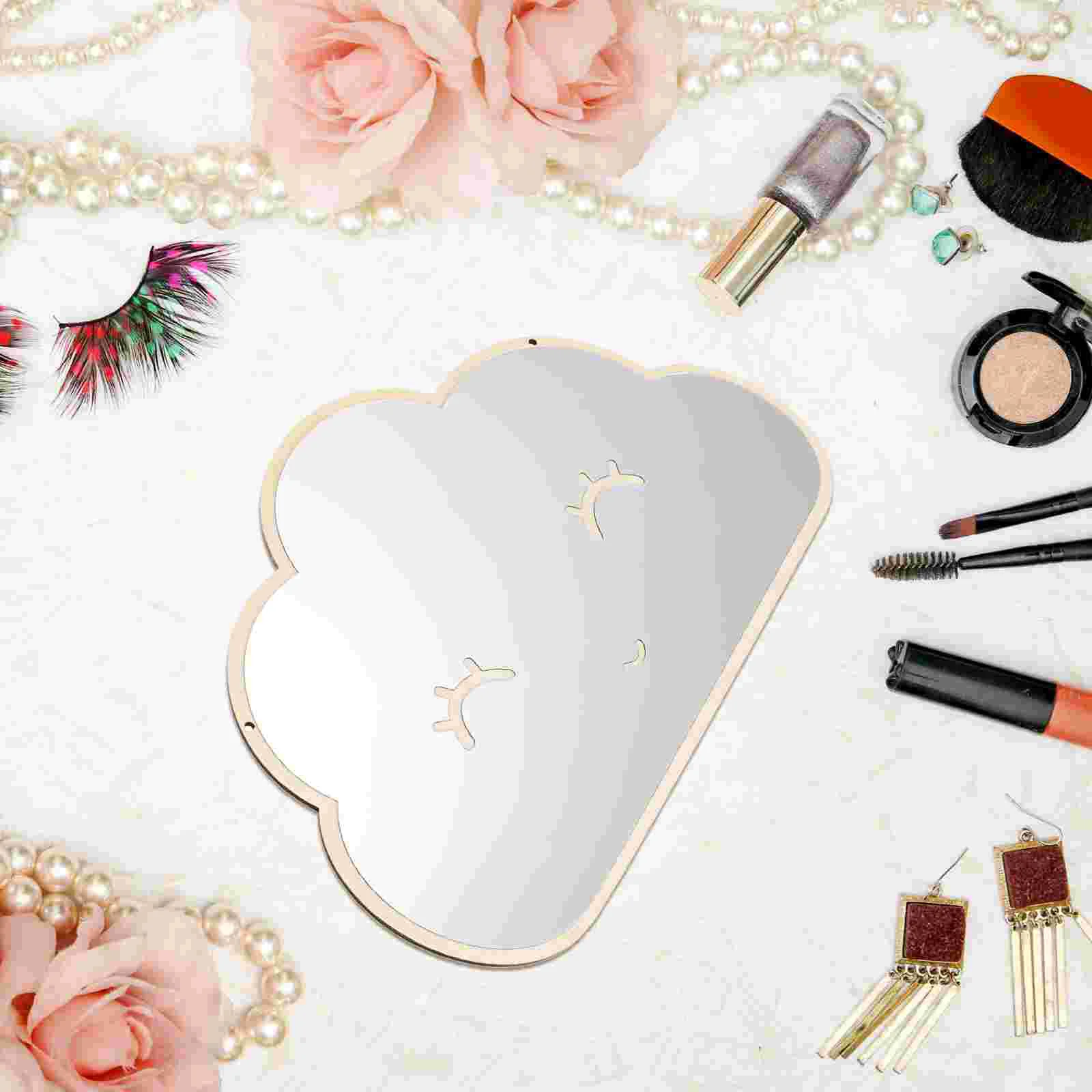 

Wall Woodsy Decor Cloud Wall Decoration Baby Room Decor House Ornaments Cloud Mirror LED Clouds Wall Decal Sticker