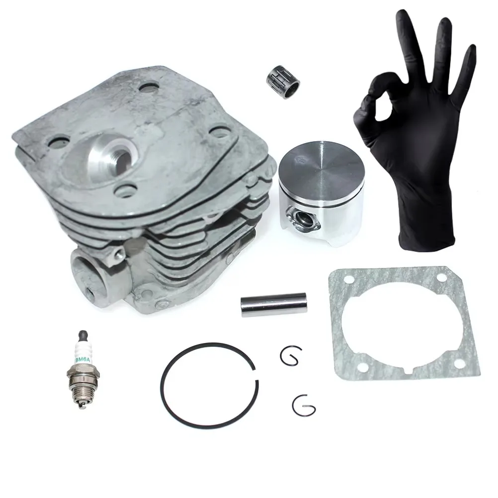 Комплект поршня цилиндра с большим диаметром 45 мм для бензопилы Jonsered CS2147 CS2147EPA