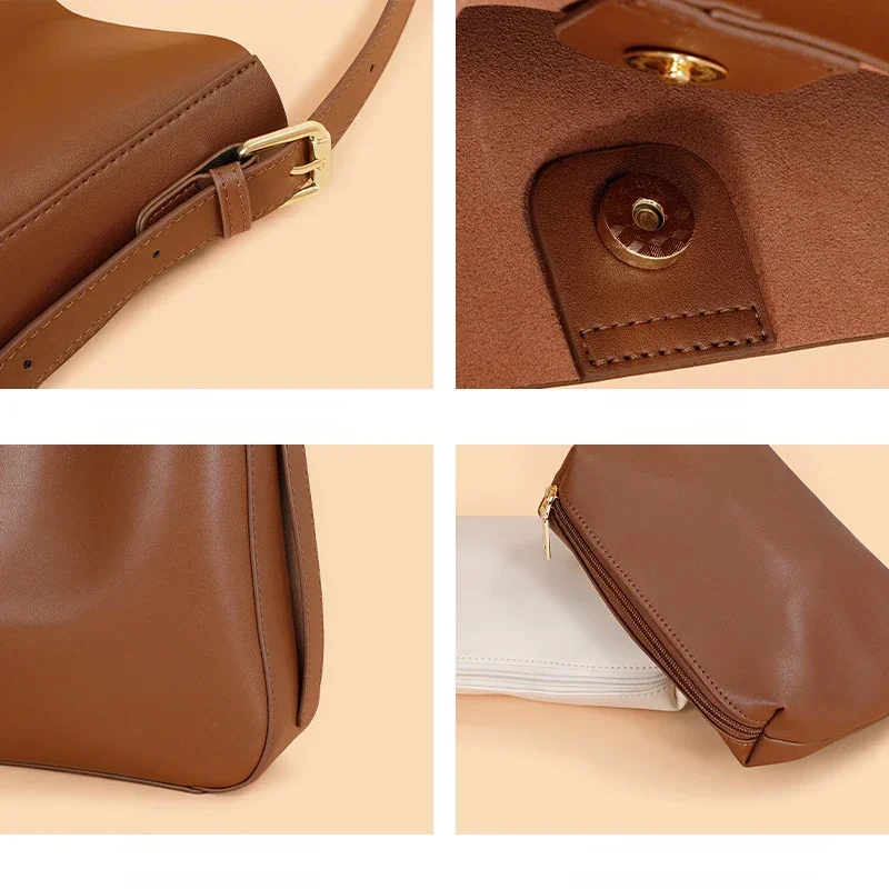 Женские сумки-тоут из натуральной кожи роскошные сумки-ведра композитная сумка