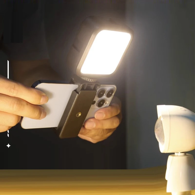 Портативный мини-штатив для селфи с аккумулятором 3 режима