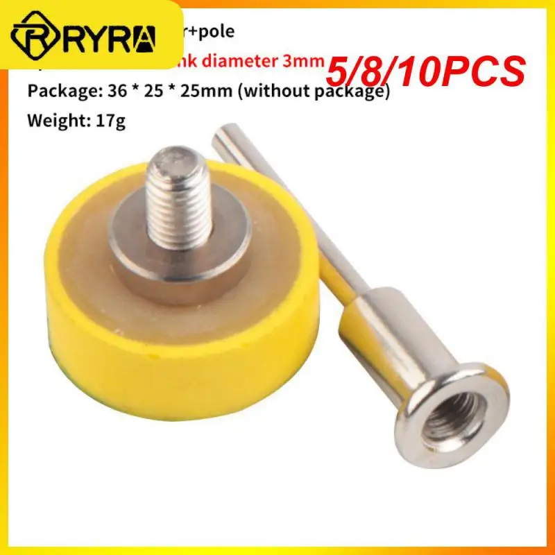 

5/8/10PCS Polishing Paper Suit 1/8 Shank Diameter 1 Inch 100 Pieces Sandpaper Electric Polishing Grinding Disc Polishing