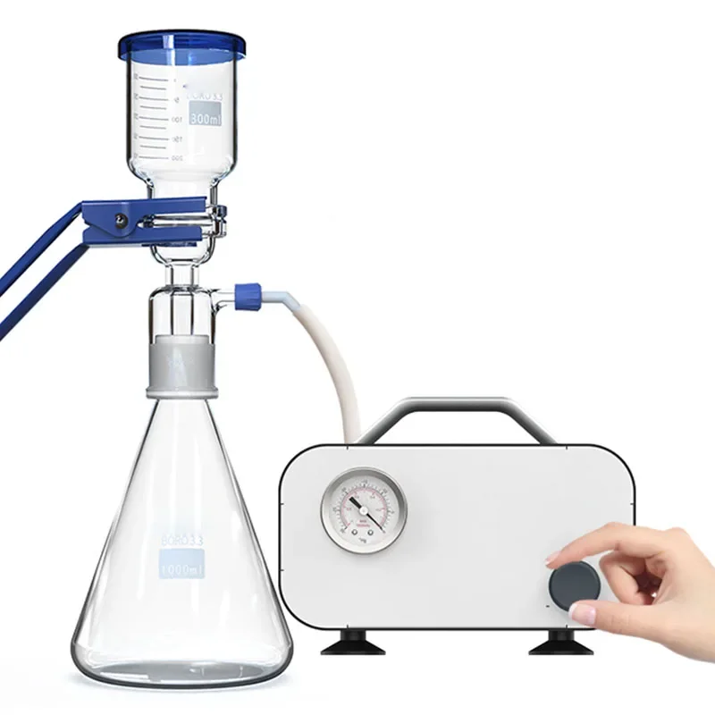 Безмасляный мембранный вакуумный насос воздушный регулируемый положительный