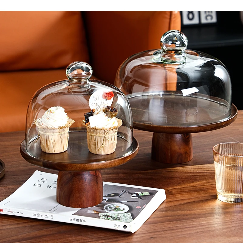 Тарелка с фруктами акации десертный торт на высоких ножках гостиная конфеты