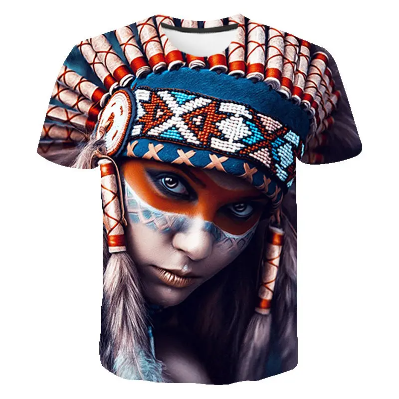 Indie Pattern Streetwear Cool T-Shirt Boy Girl Kids 3D Printed Short Sleeve Men Women Children Cool Tops 2022 New Summer