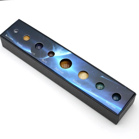 Набор 8 планет из натурального камня