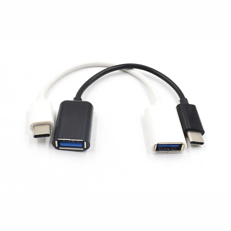Type-C 3.1 к USB 2.0 OTG кабель адаптер черный белый для Android leTV Huawei oppo vivo планшетного ПК /MP3/MP4 Смартфона.