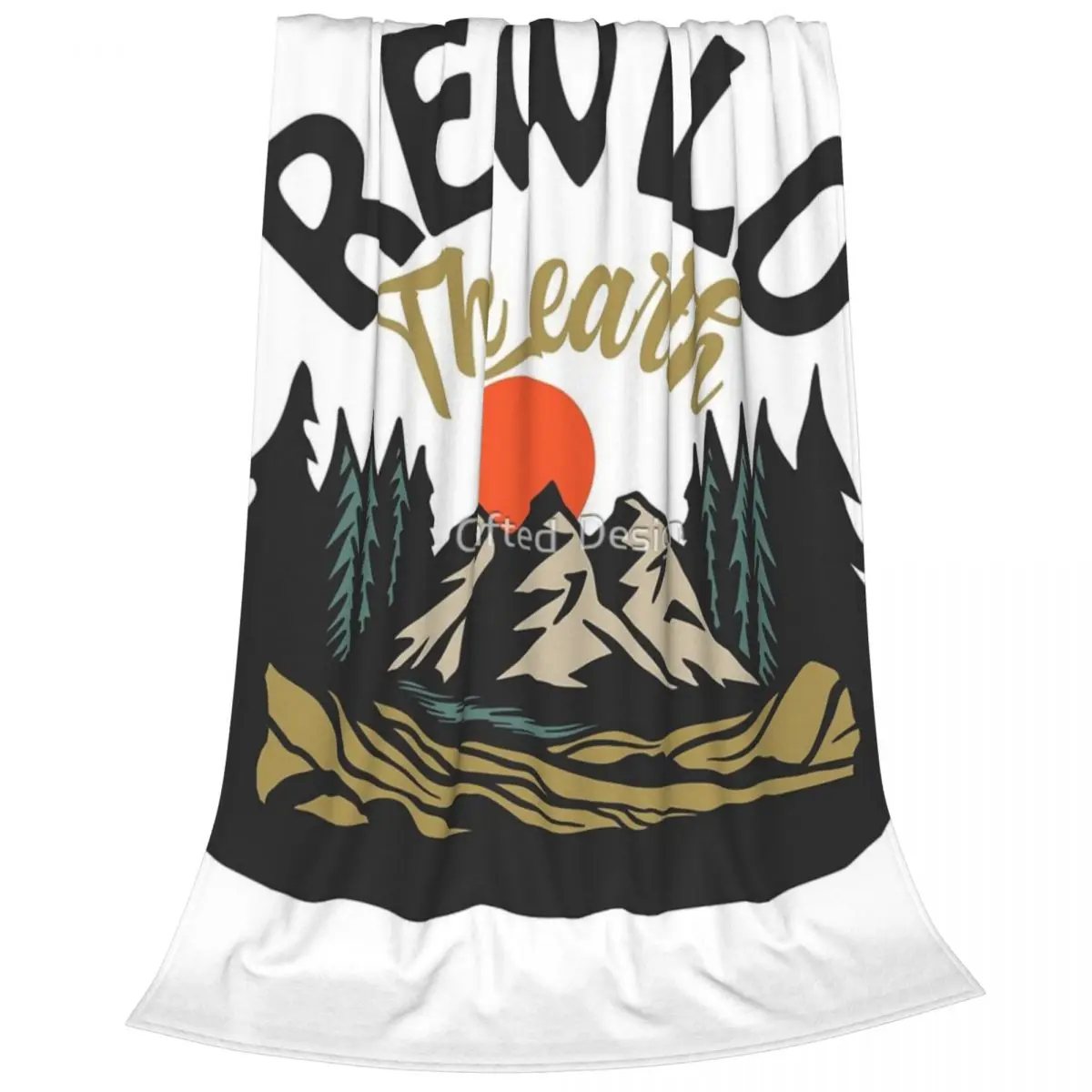 Одеяло Rewild The Earth покрывало на кровать для девушек диван-кровать