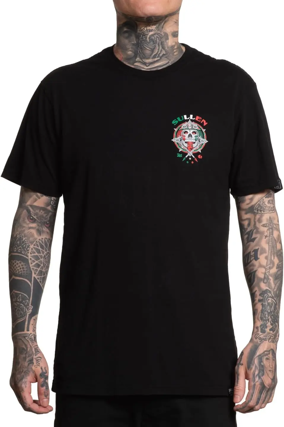 Мужская футболка с короткими рукавами Sullen Aztec Mexico Cinco De Mayo Series Tattoo Lifestyle Artist Graphic