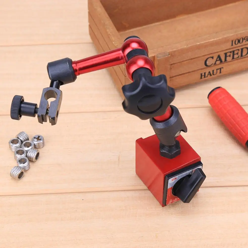 

Universal Flexible Magnetic Metal Base Waterproof Lever Indicator Dial Test Universal Magnetic Base Stand Holder Flexible Tool