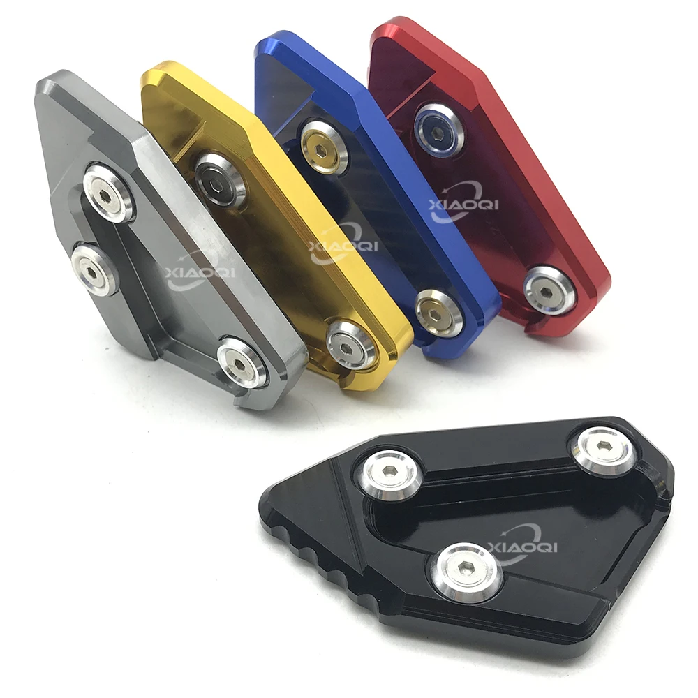 

Motorcycle CNC Kickstand Foot Side Stand Extension Pad Support Plate For SUZUKI GSXR 1000 GSX-R1000 2012 - 2016