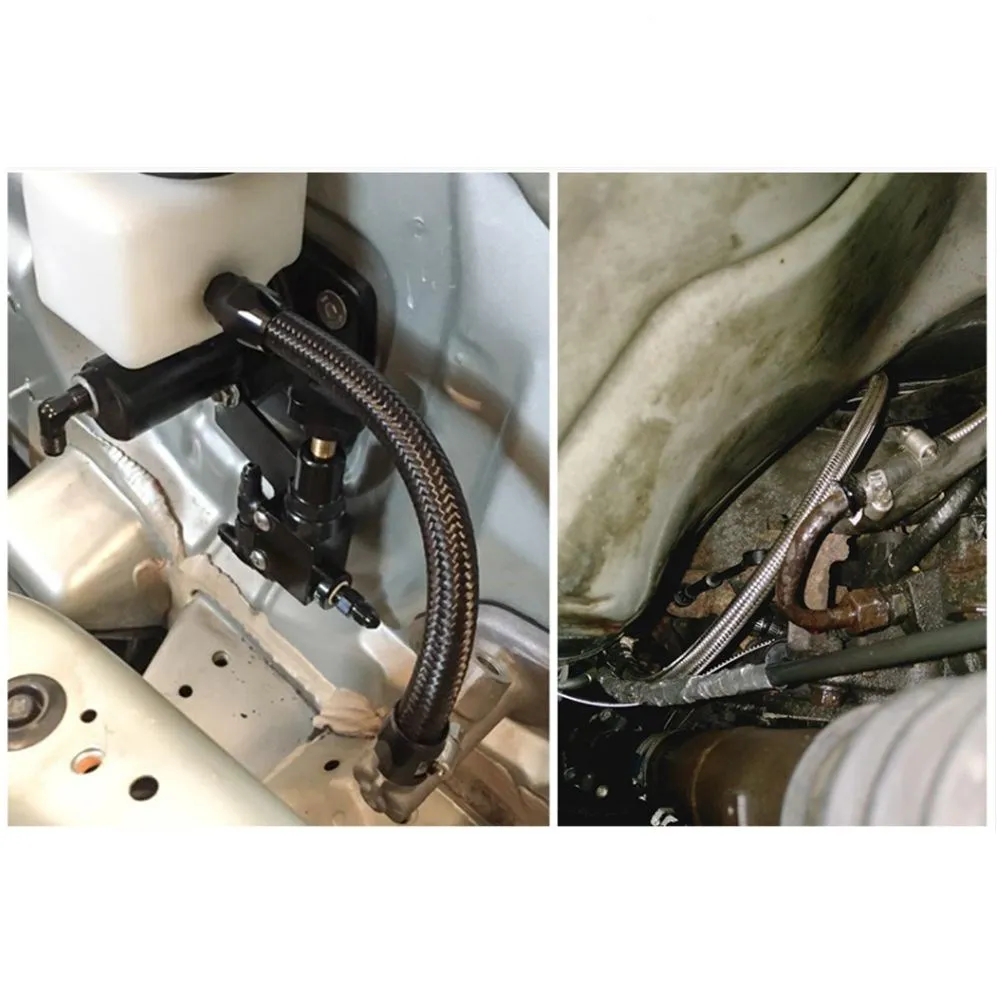 3M 10FT Линия топлива AN4-AN12 Гоночный шланг Плетеная линия из нержавеющей стали Шланг