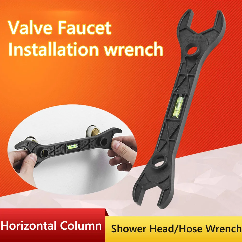 

Многофункциональный ключ для установки смесителя с духовым уровнем, гаечный ключ для ванной, пластиковый простой в эксплуатации для инстру...