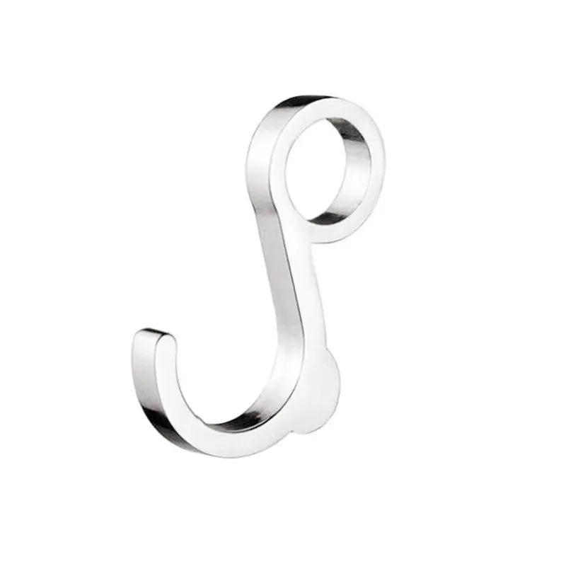 

Stainless Steel Kitchen Solid Hook Removable Zinc Alloy