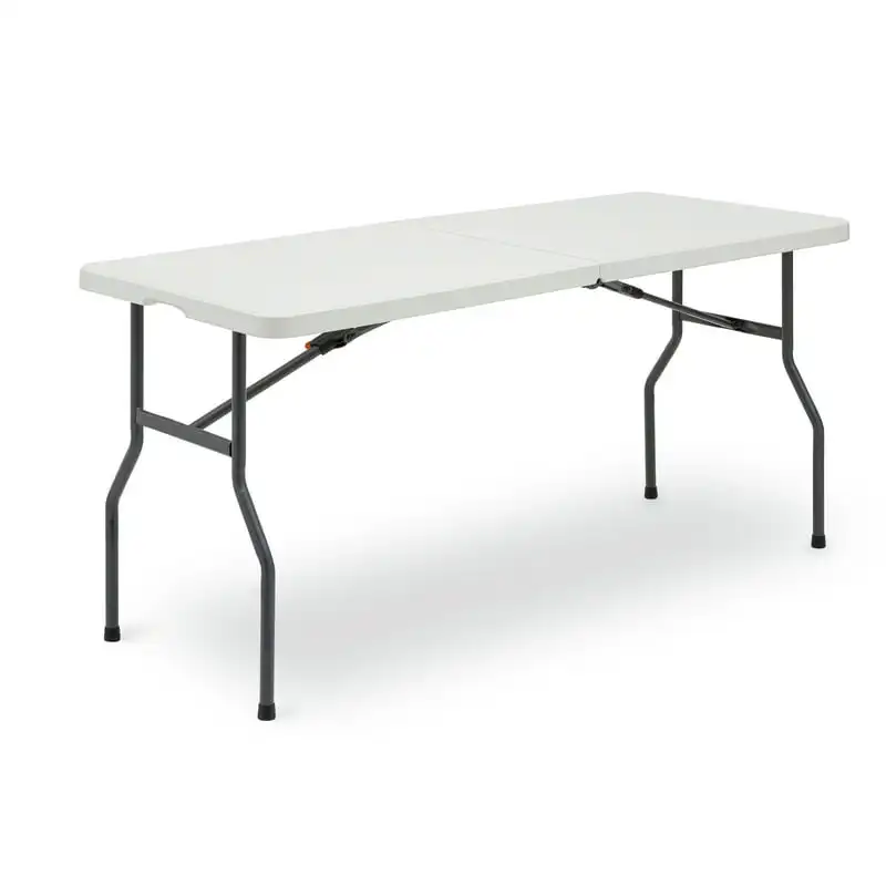 

Center Half Folding Table, White (Indoor and Outdoor Use), Size 5ft