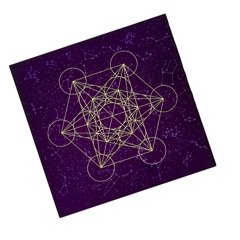 

Clothtable Tarot Constellations Tablecloth Astrology Cover Horoscope Altar Party Twelve Games Tapestries Star Board Pad Pentacle