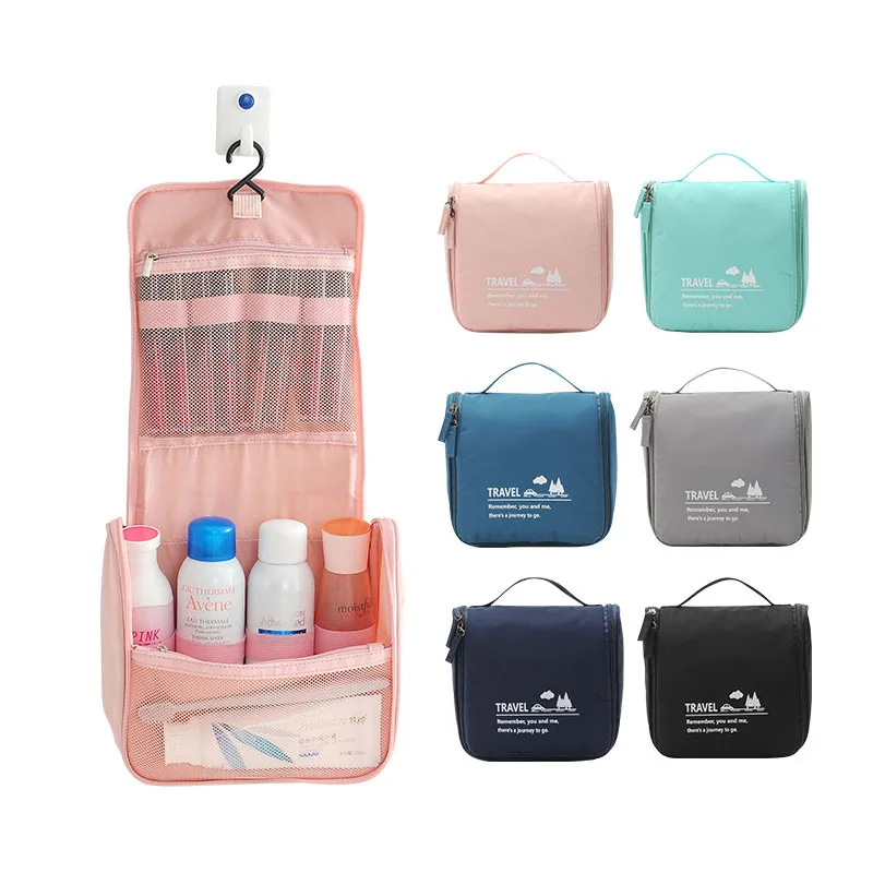 Women Travel Waterproof Makeup Bag Brand Toothbrush Toiletry Kits Organizer Bags Unisex Hanging Men Washing Cosmetic Storage Bag