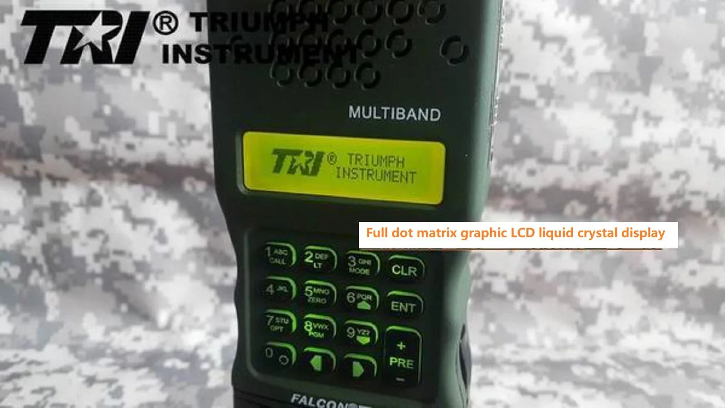 TS TAC-SKY TRI Instrument Newly Upgraded PRC-152 (MULTIBAND) 15W 12.6V Multi-band Handheld FM Radio