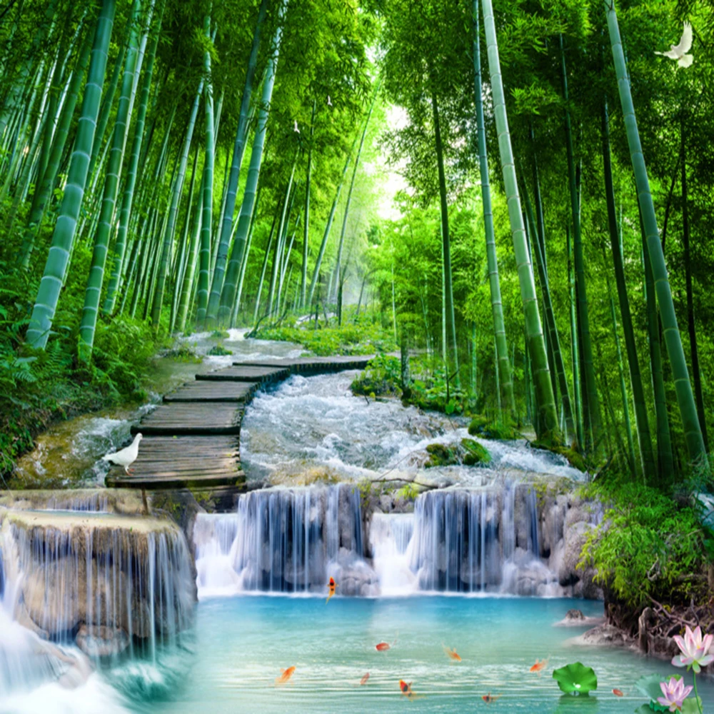 

Milofi customizes high-definition natural scenery background walls, wallpapers, murals, and home decor